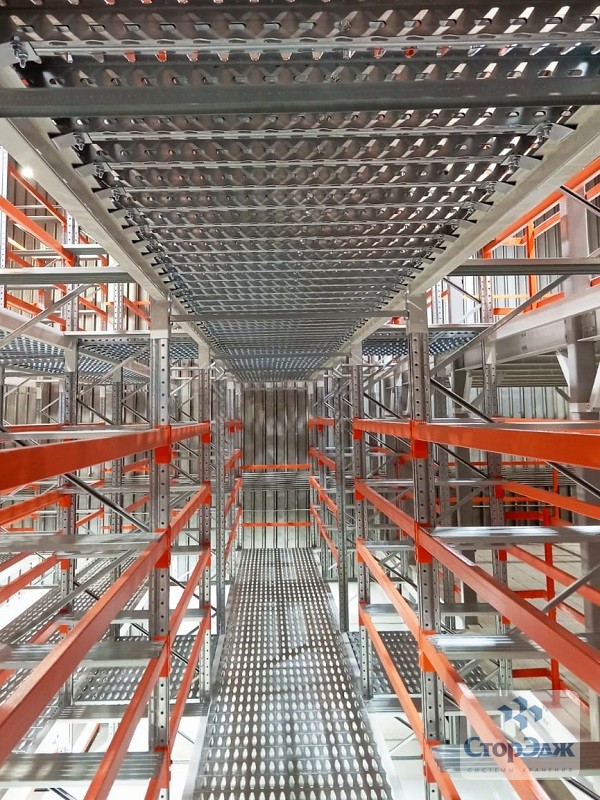 Проливные полы на мезонин